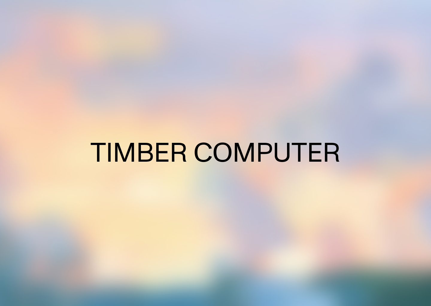 Timber Computer
